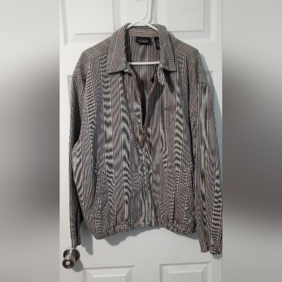Greg Norman Collection Gray Lightweight Shirt Jacket - Picture 1 of 5